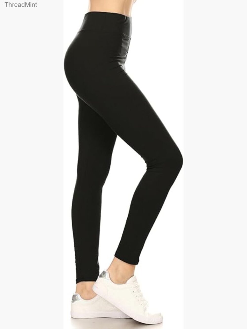 High Waisted Buttery Soft Yoga Leggings Full Length Ankle Fit